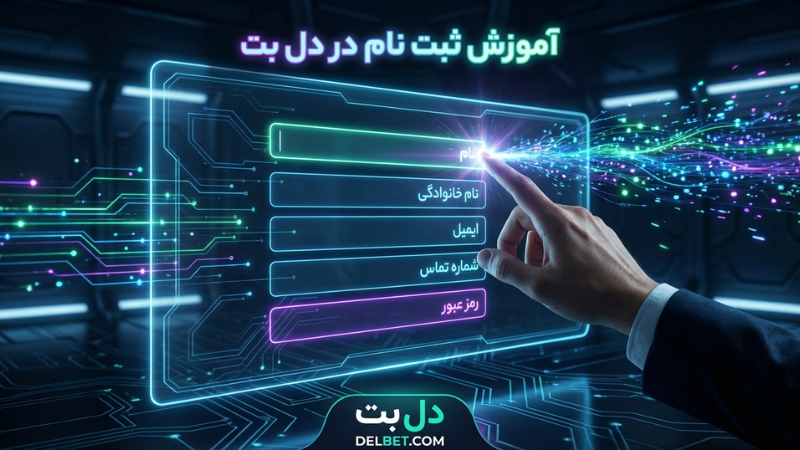 آموزش ثبت نام در دل بت