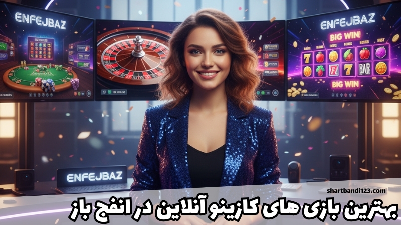 بهترین بازی های کازینو آنلاین در انفج باز