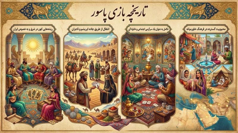 تاریخچه بازی پاسور