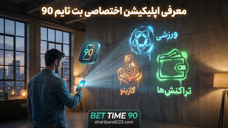 معرفی اپلیکیشن اختصاصی bettime90