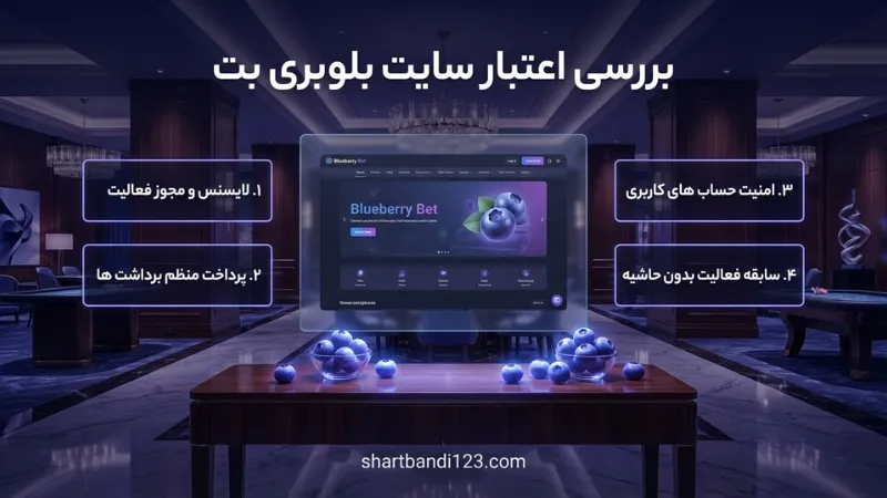✅ بررسی اعتبار سایت بلوبری بت