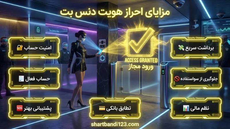 مزایای احراز هویت دنس بت